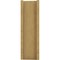 Ekena Millwork 7 1/2-in W x 16-in D x 24-in H Funston Slat Rough Cedar Woodgrain TimberThane Outlooker, Primed Tan OUTUR075X16X24FST24RCPR - alternate 3
